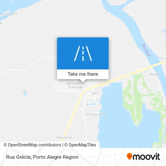 Rua Grécia map