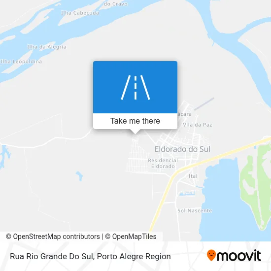 Rua Rio Grande Do Sul map