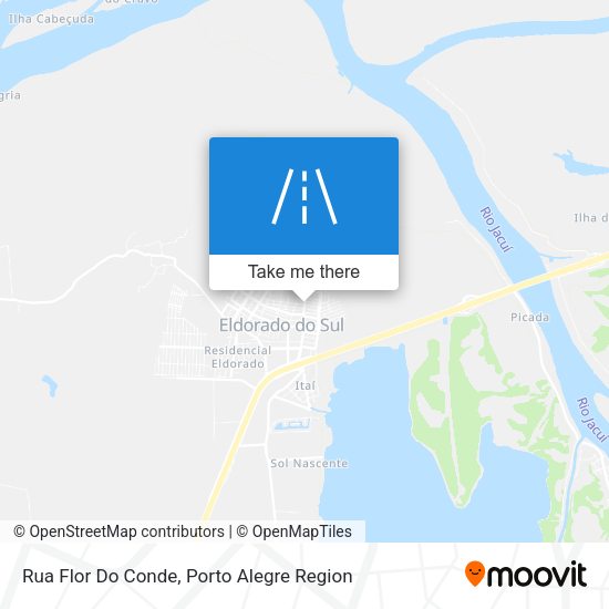 Rua Flor Do Conde map
