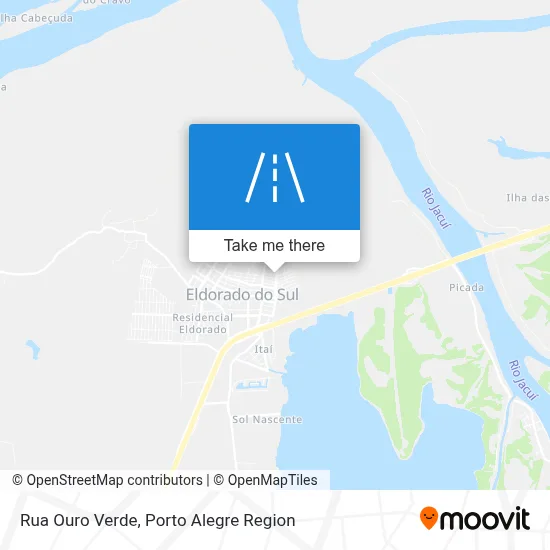 Rua Ouro Verde map