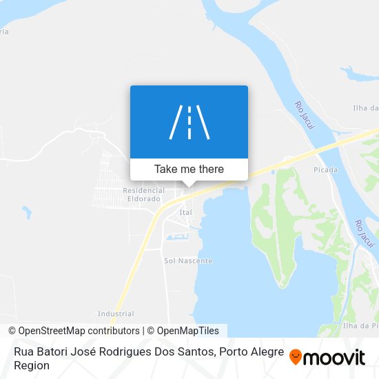 Rua Batori José Rodrigues Dos Santos map