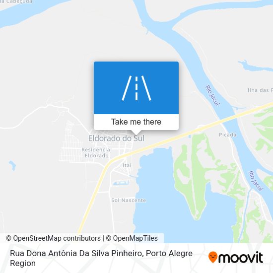 Rua Dona Antônia Da Silva Pinheiro map