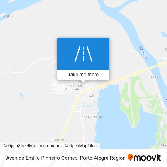 Avenida Emílio Pinheiro Gomes map