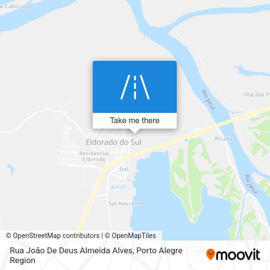 Rua João De Deus Almeida Alves map