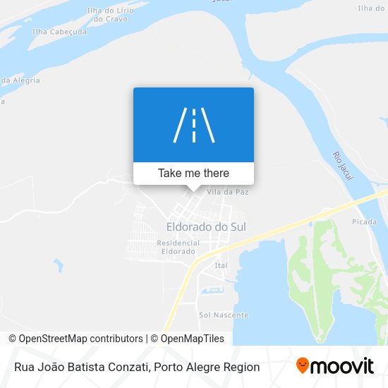 Rua João Batista Conzati map