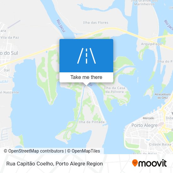 Rua Capitão Coelho map
