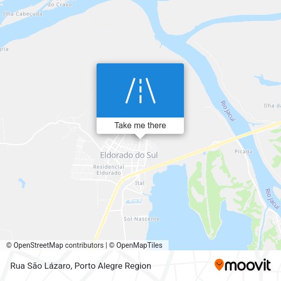 Rua São Lázaro map