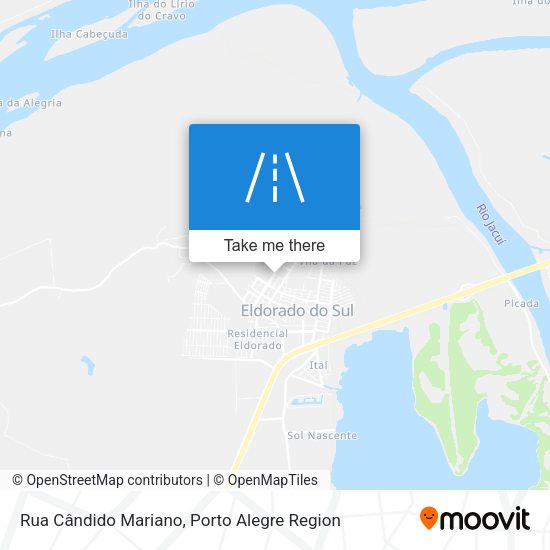Rua Cândido Mariano map