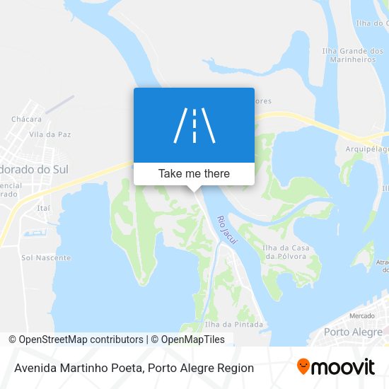Avenida Martinho Poeta map