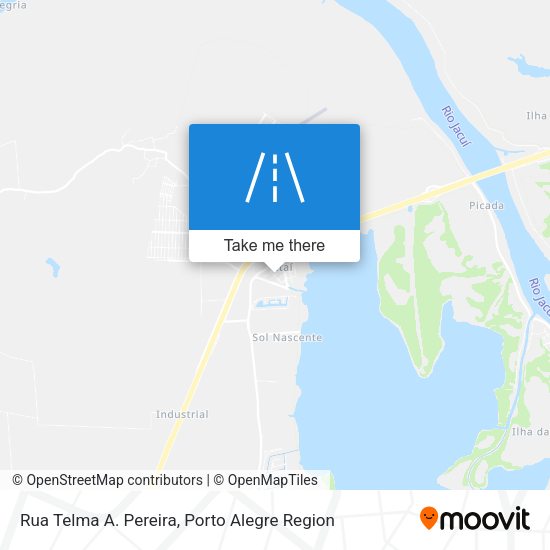 Rua Telma A. Pereira map