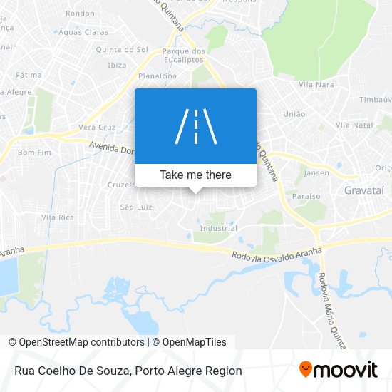 Rua Coelho De Souza map