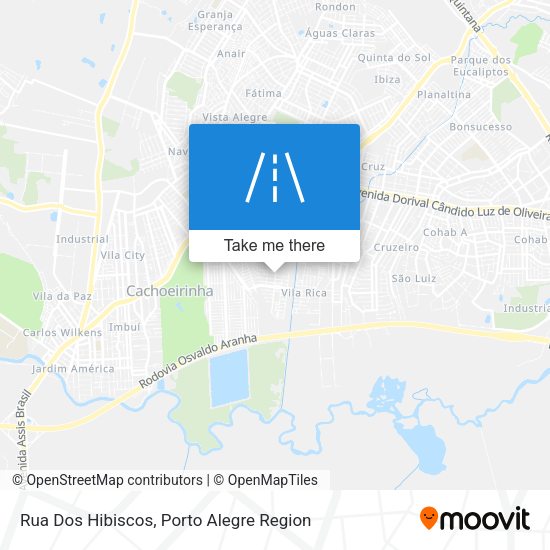 Rua Dos Hibiscos map