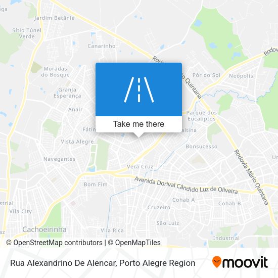Rua Alexandrino De Alencar map