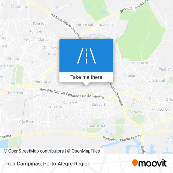 Rua Campinas map