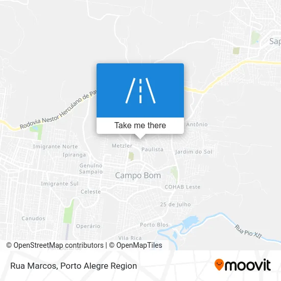Rua Marcos map