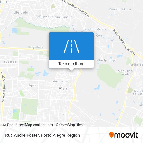 Rua André Foster map