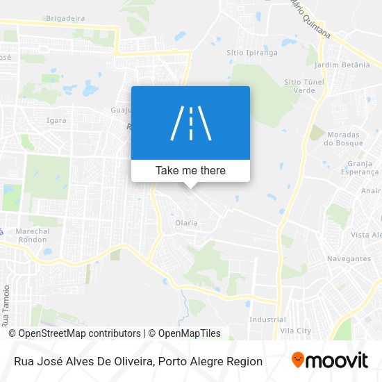 Rua José Alves De Oliveira map