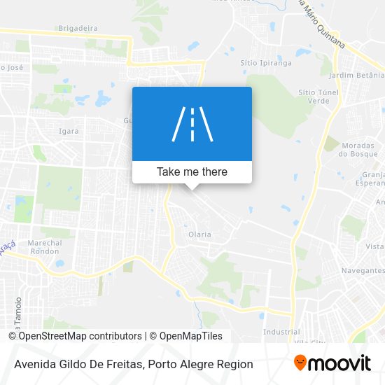 Avenida Gildo De Freitas map