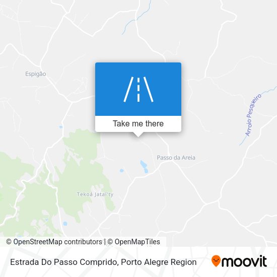 Estrada Do Passo Comprido map