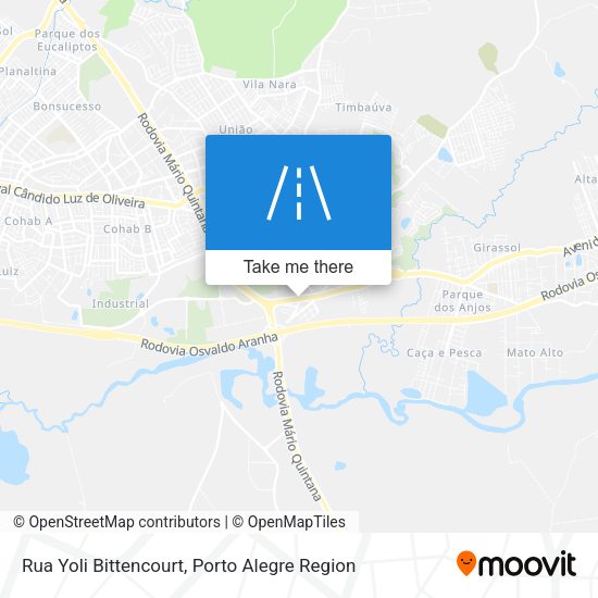 Rua Yoli Bittencourt map