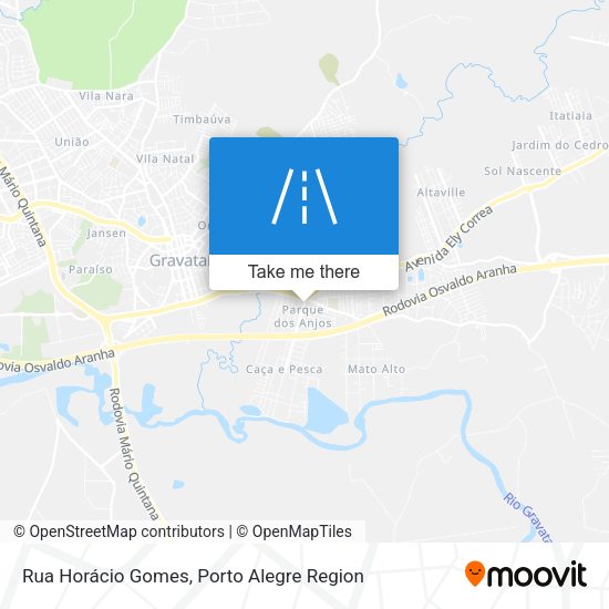 Rua Horácio Gomes map