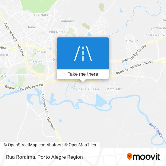 Rua Roraima map