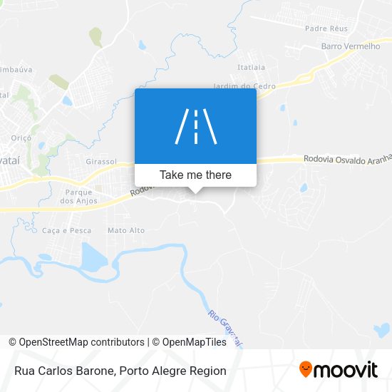 Rua Carlos Barone map
