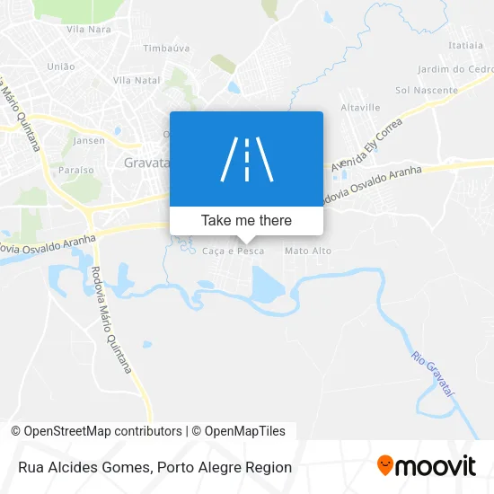 Rua Alcides Gomes map