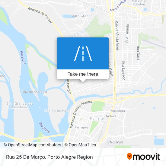 Rua 25 De Março map