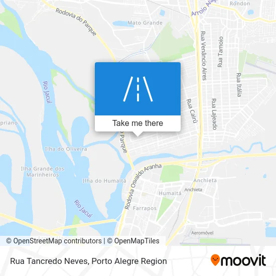 Rua Tancredo Neves map