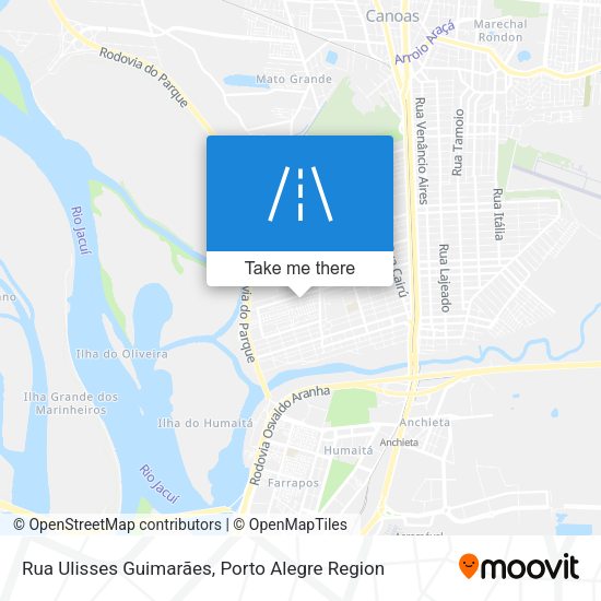 Rua Ulisses Guimarães map