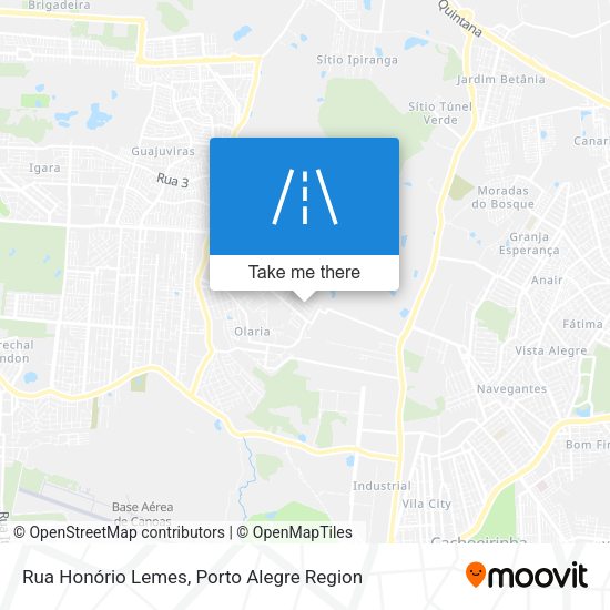 Rua Honório Lemes map