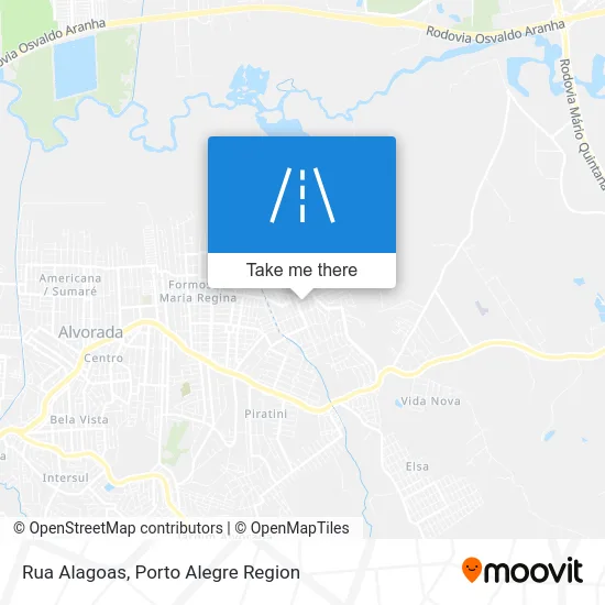 Rua Alagoas map