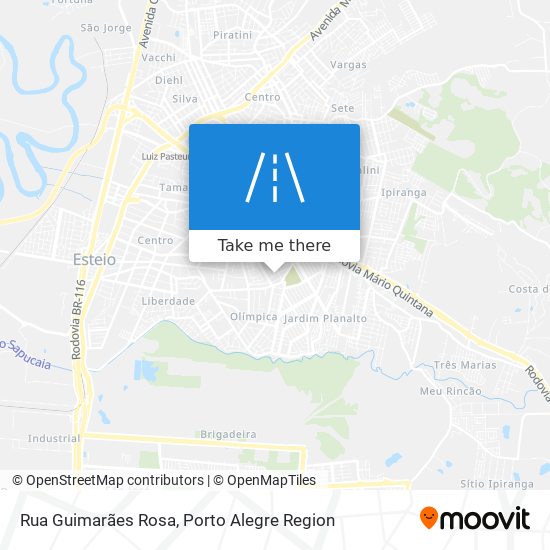 Rua Guimarães Rosa map