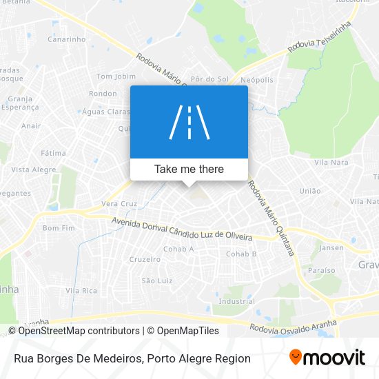 Rua Borges De Medeiros map