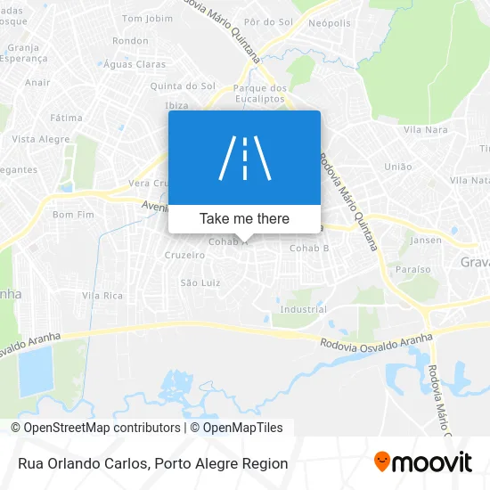Rua Orlando Carlos map