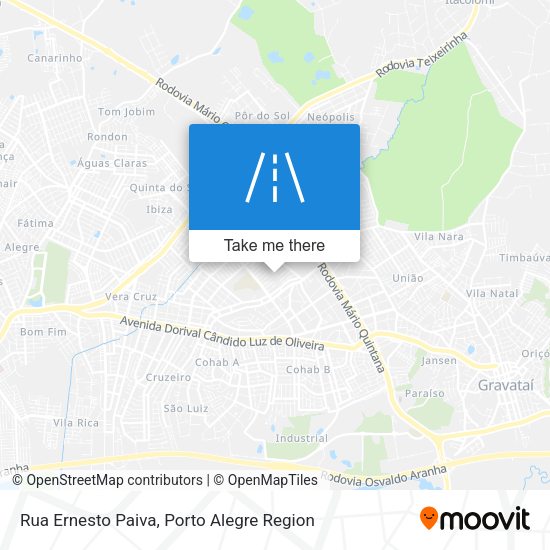Rua Ernesto Paiva map