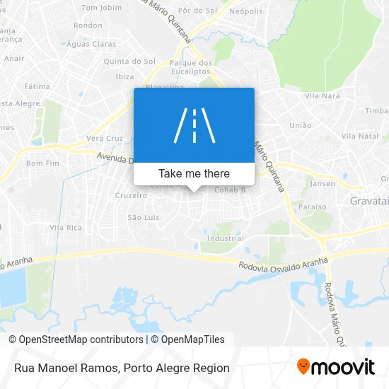 Rua Manoel Ramos map