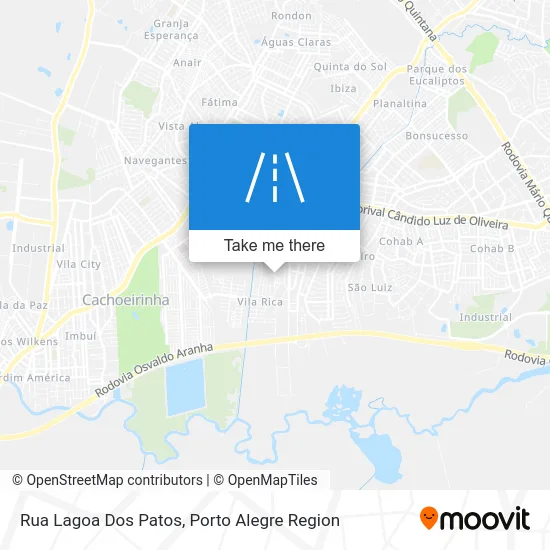 Rua Lagoa Dos Patos map