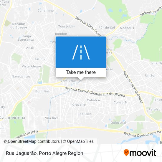 Rua Jaguarão map