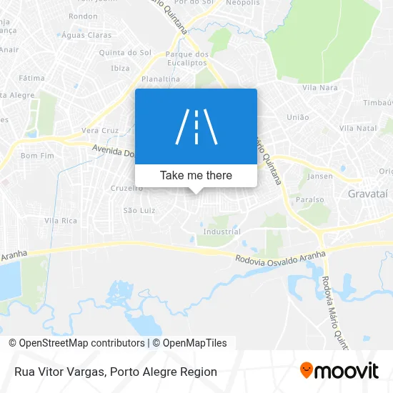 Rua Vitor Vargas map