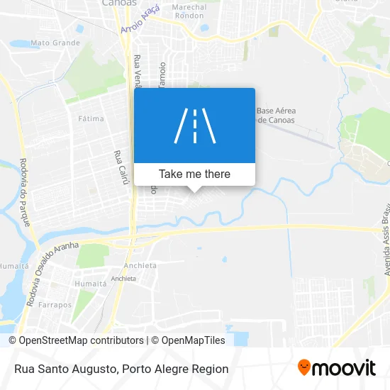Rua Santo Augusto map