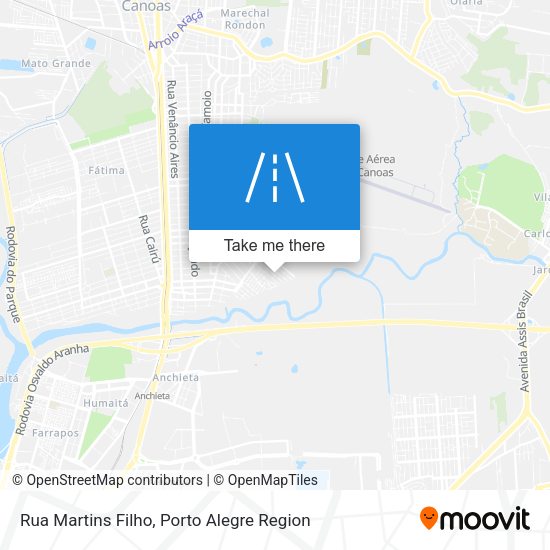 Rua Martins Filho map