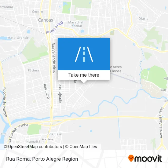 Rua Roma map
