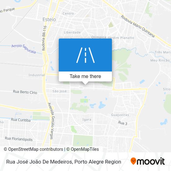 Rua José João De Medeiros map