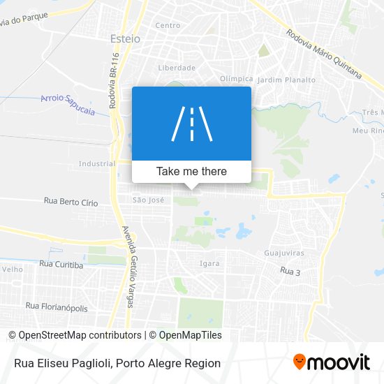 Rua Eliseu Paglioli map