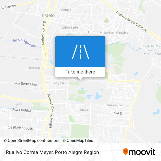 Rua Ivo Correa Meyer map