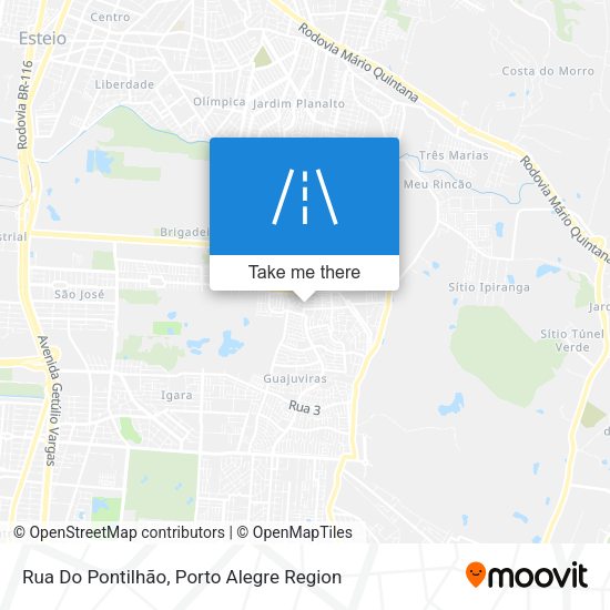 Rua Do Pontilhão map