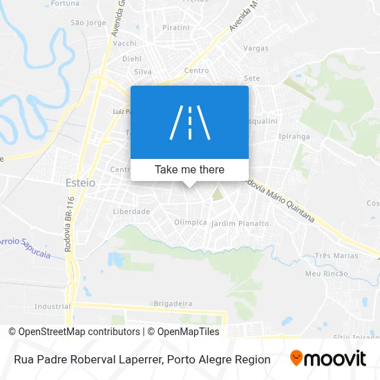 Rua Padre Roberval Laperrer map