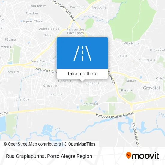 Rua Grapiapunha map